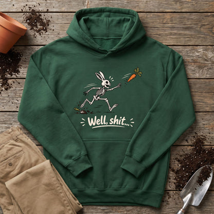 Well Shit Bunny Hoodie