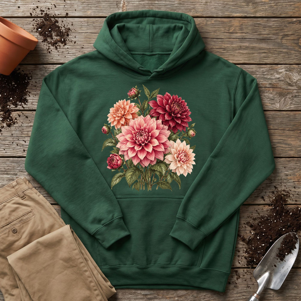 Dahlia Bouquet Hoodie