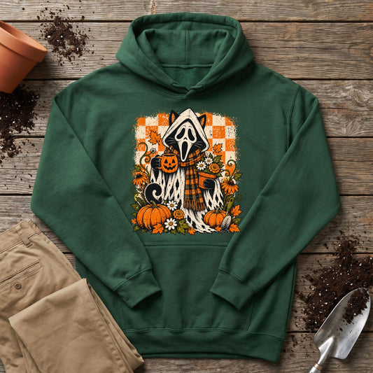 Spooky Garden Cat Hoodie