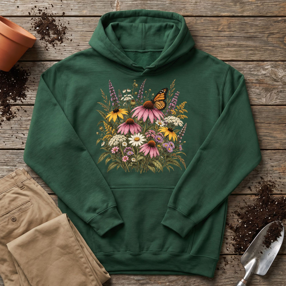 Monarch Meadow Hoodie