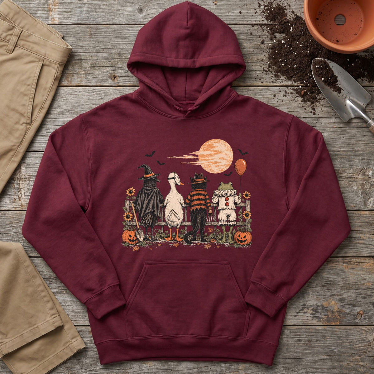 Halloween Garden Crew Hoodie