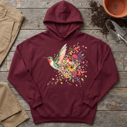 Hummingbird in Bloom Hoodie