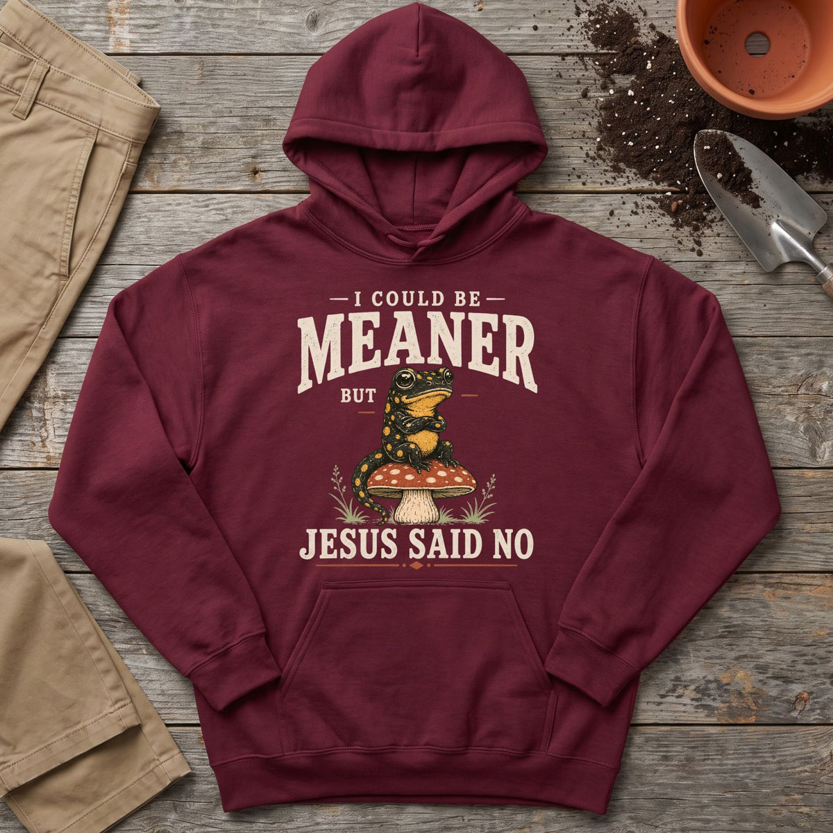 Jesus Said No Hoodie