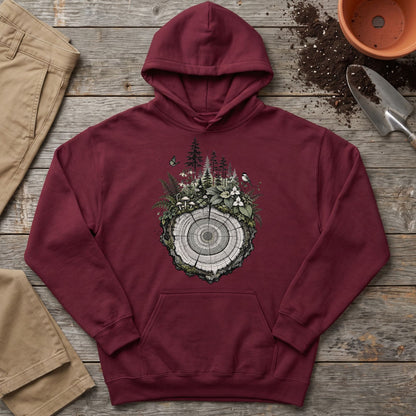 Forest Growth Rings Hoodie