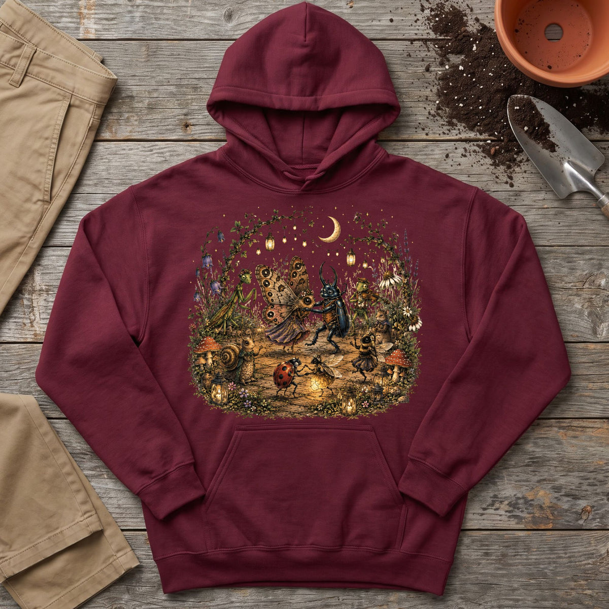 Moonlit Bug Ball Hoodie