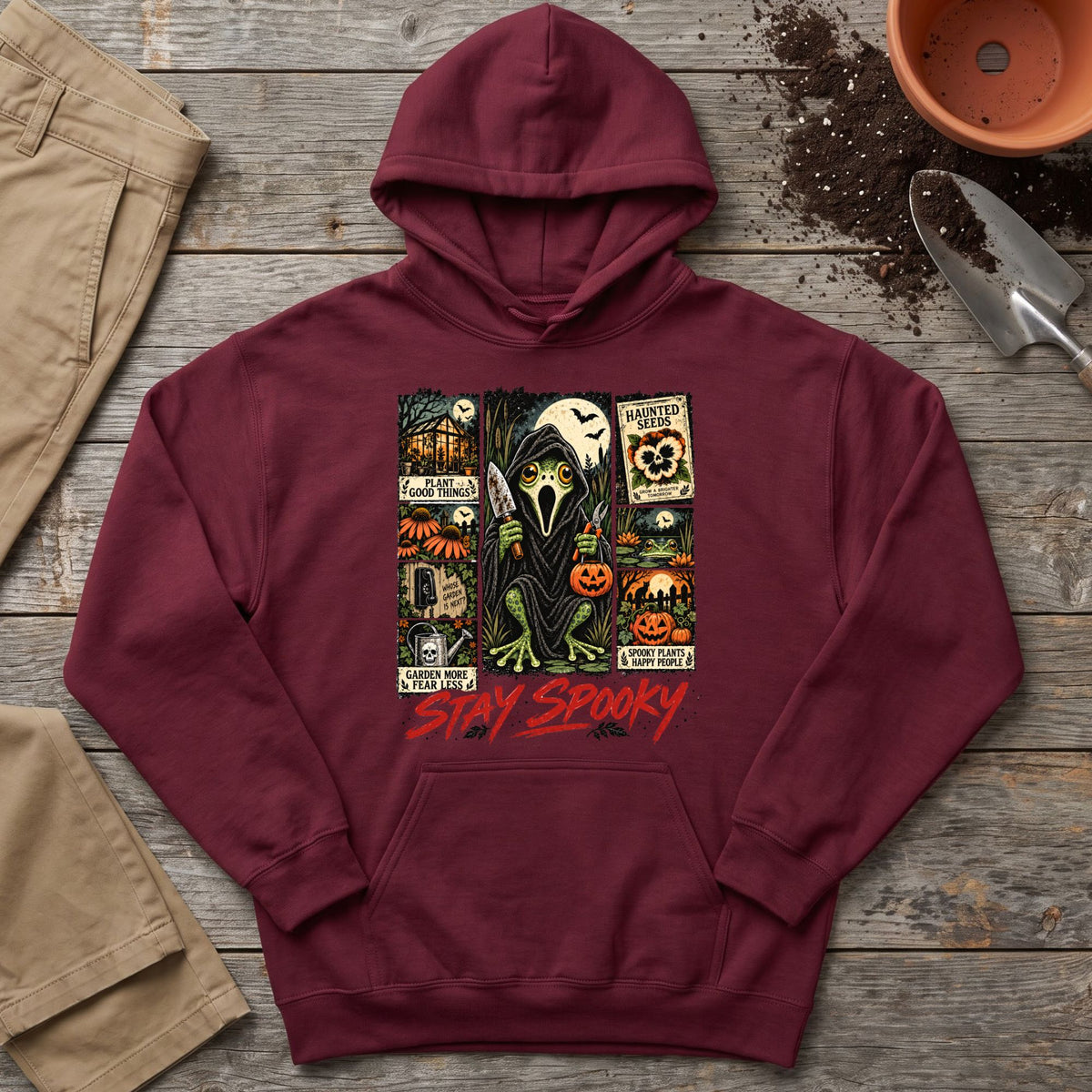 Stay Spooky Gardener Hoodie