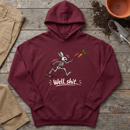Well Shit Bunny Hoodie