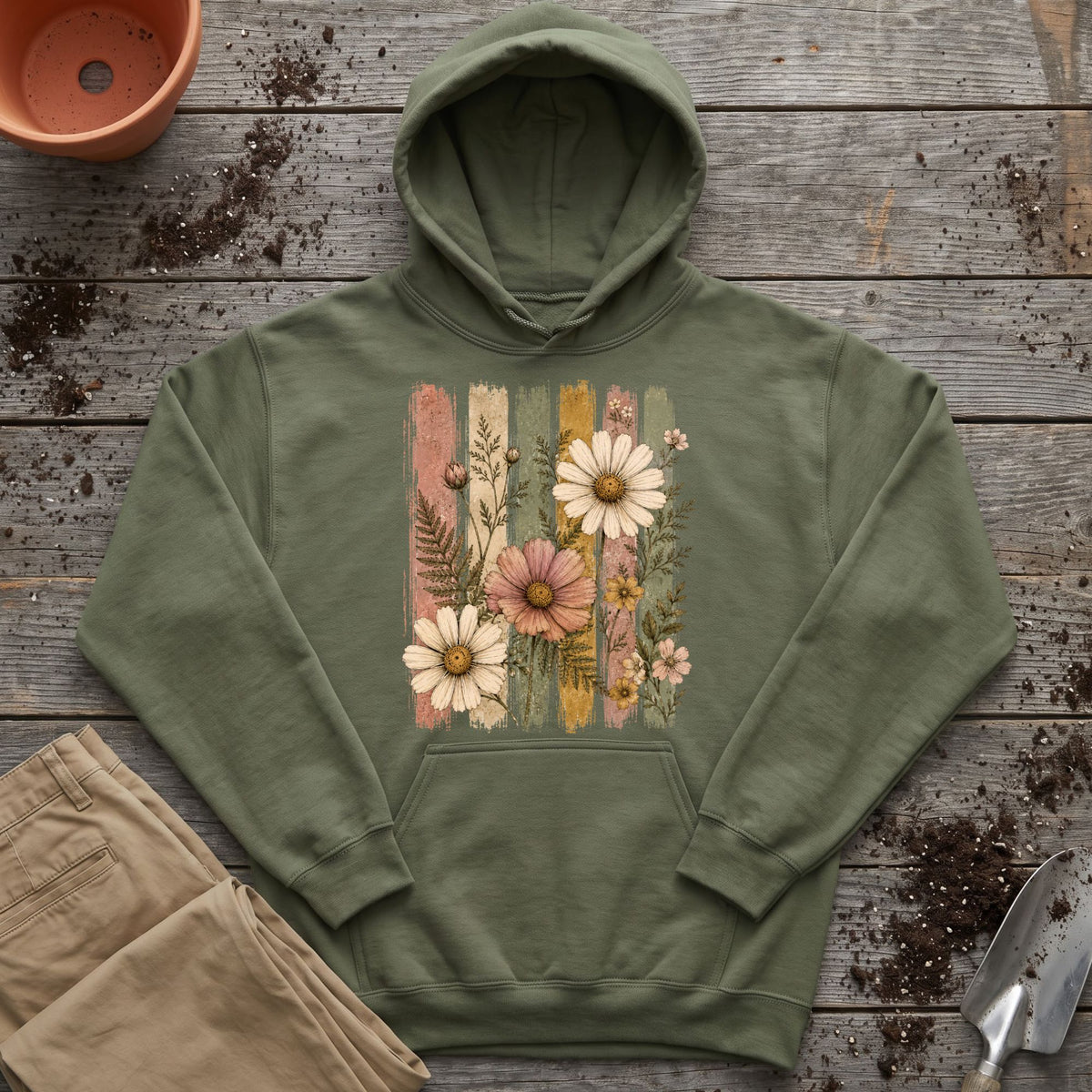 Vintage Wildflowers Hoodie
