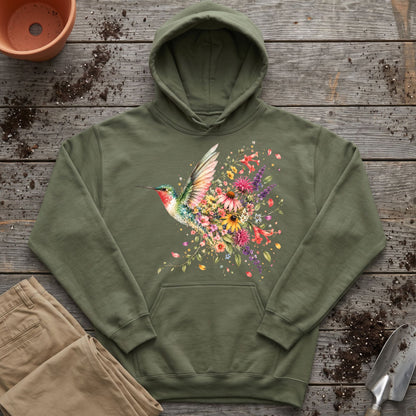 Hummingbird in Bloom Hoodie
