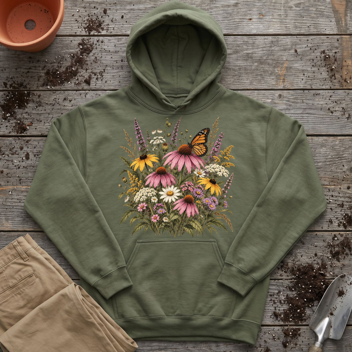 Monarch Meadow Hoodie
