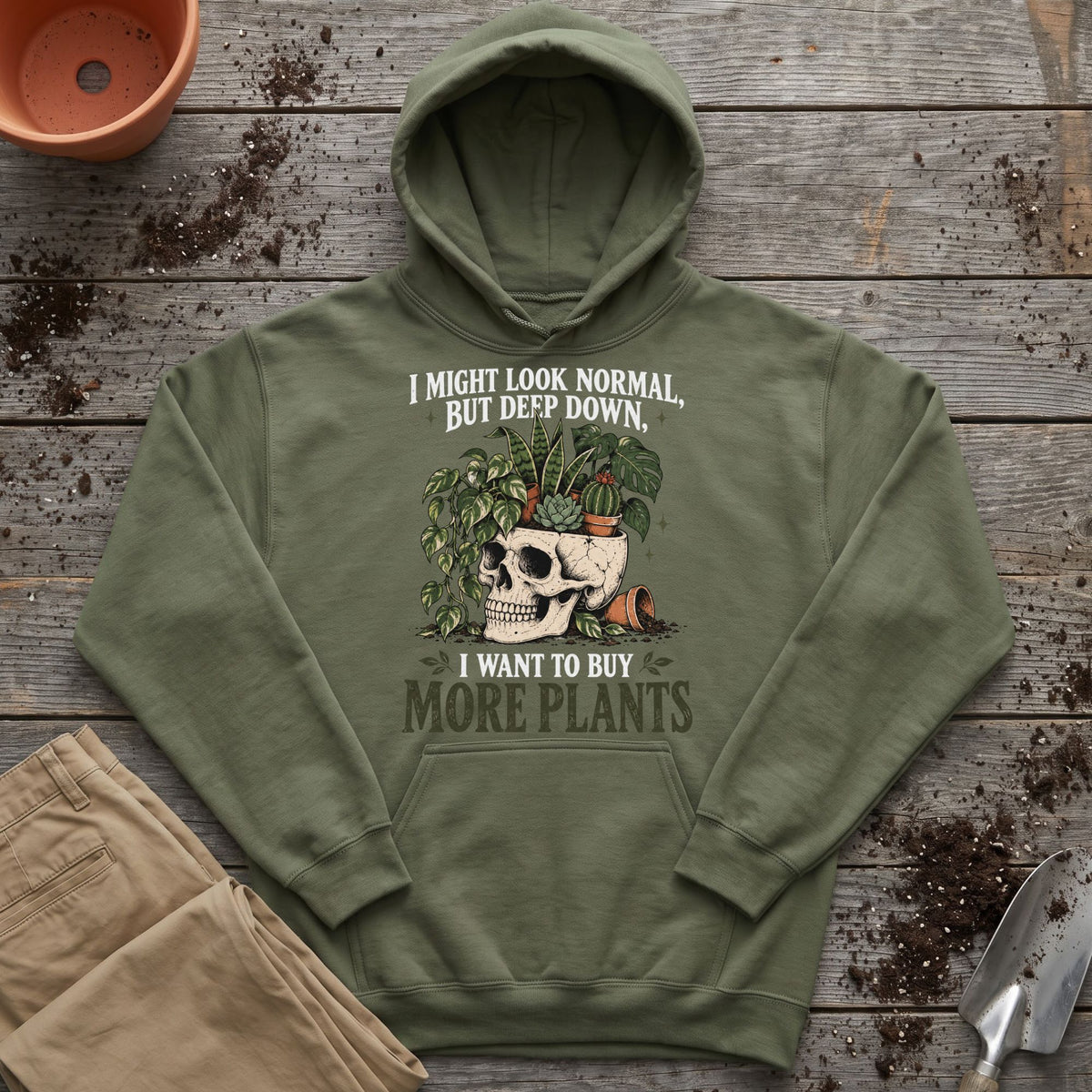Buy More Plants Hoodie