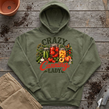 Crazy Canning Lady Hoodie