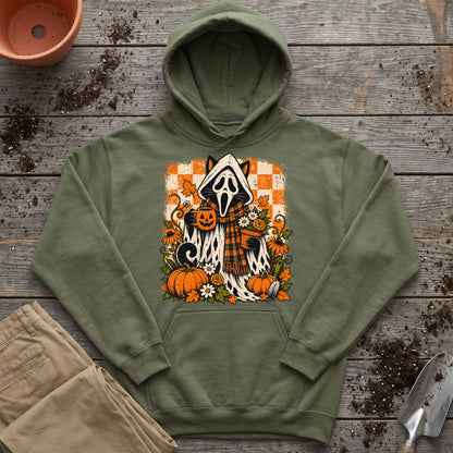 Spooky Garden Cat Hoodie