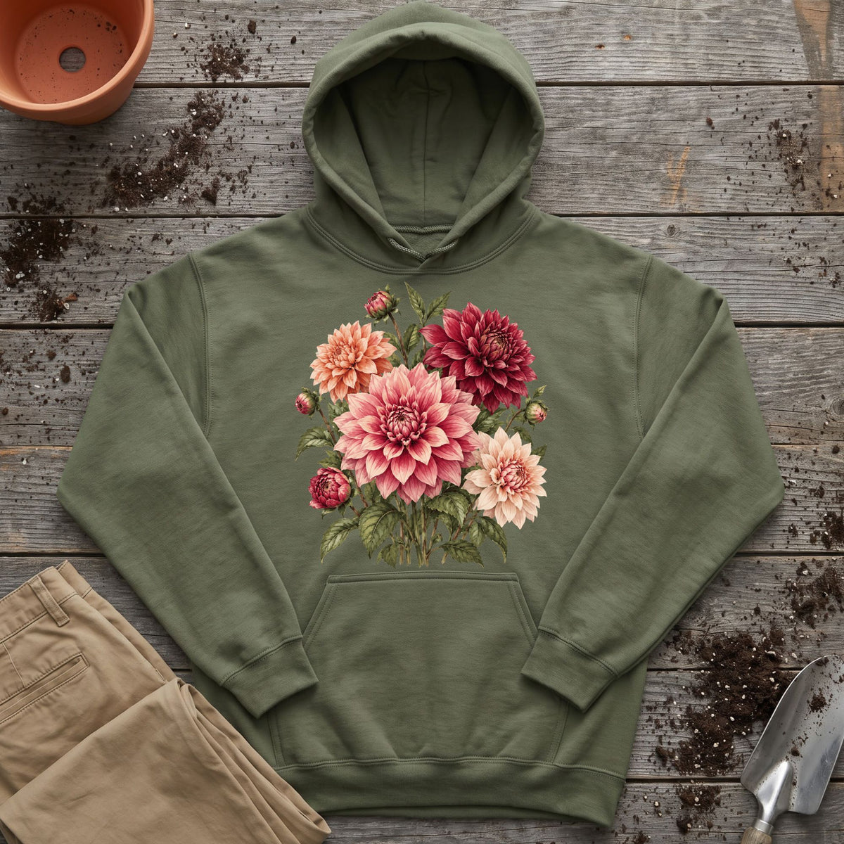 Dahlia Bouquet Hoodie