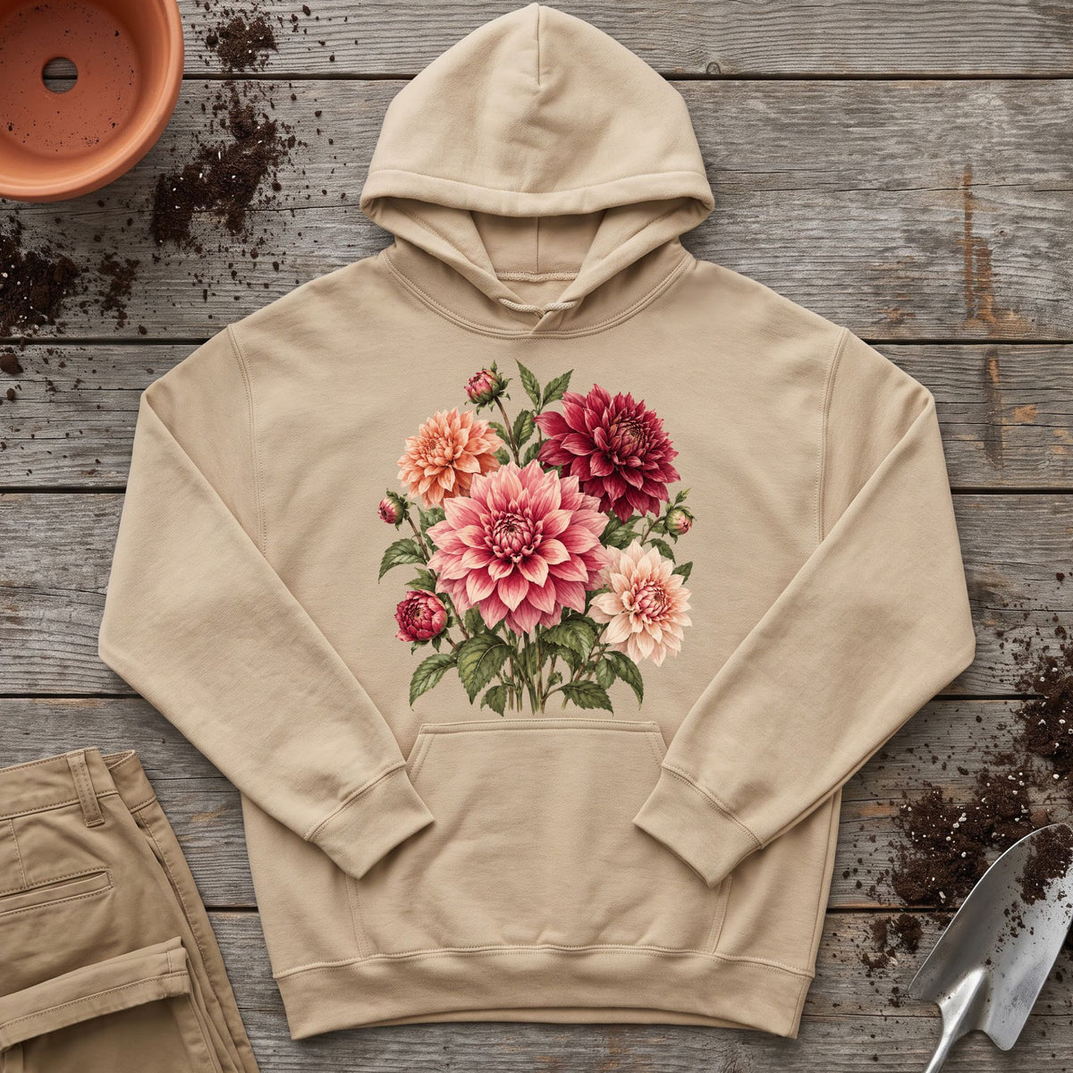 Dahlia Bouquet Hoodie