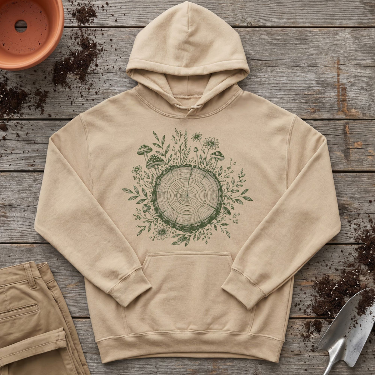 Woodland Botanical Hoodie