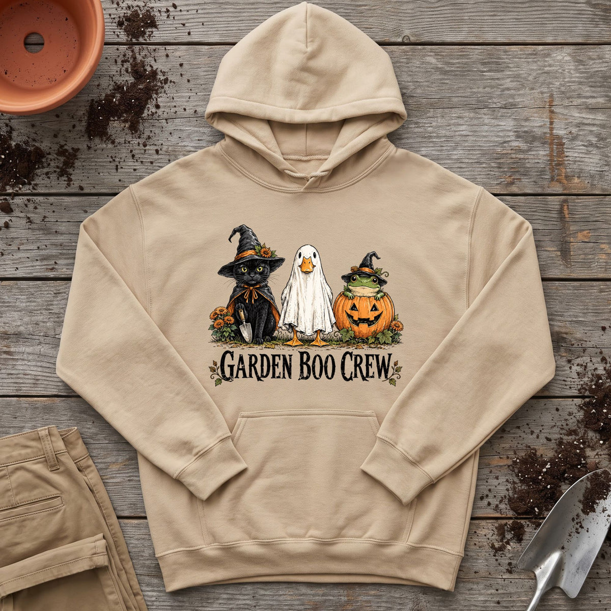 Garden Boo Crew Hoodie