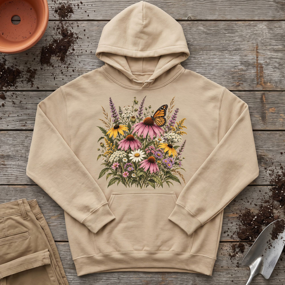 Monarch Meadow Hoodie