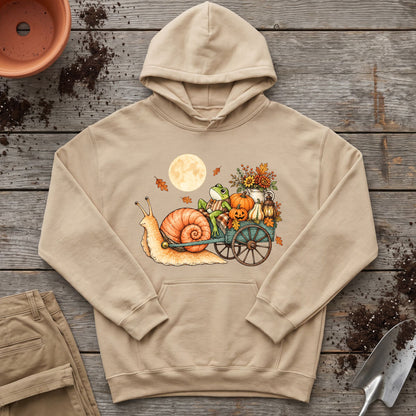 Moonlit Pumpkin Wagon Hoodie