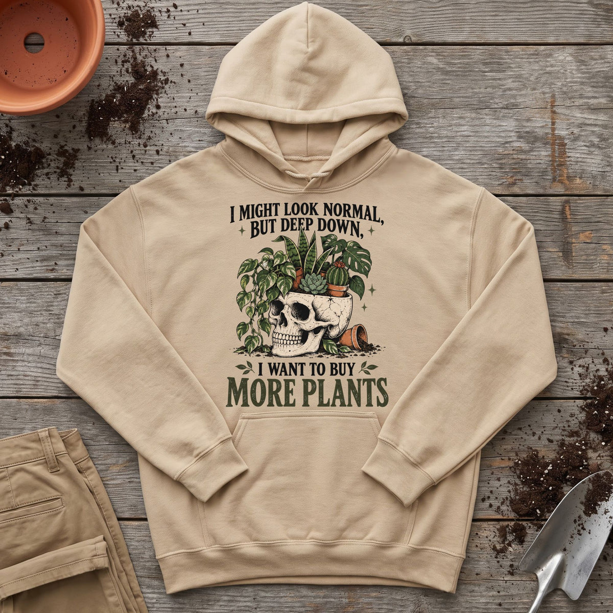 Buy More Plants Hoodie