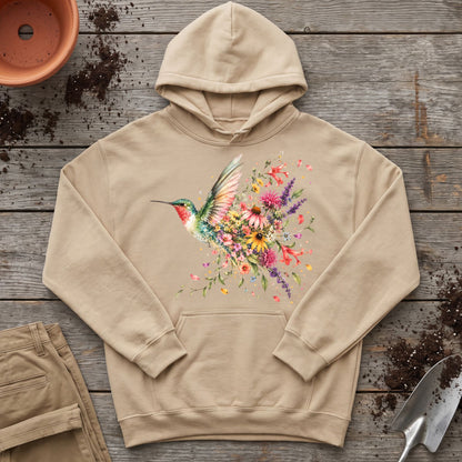 Hummingbird in Bloom Hoodie
