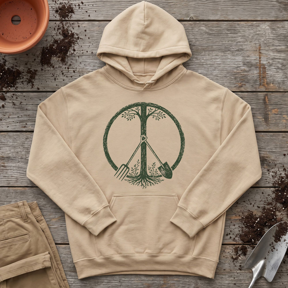 Garden Peace Hoodie