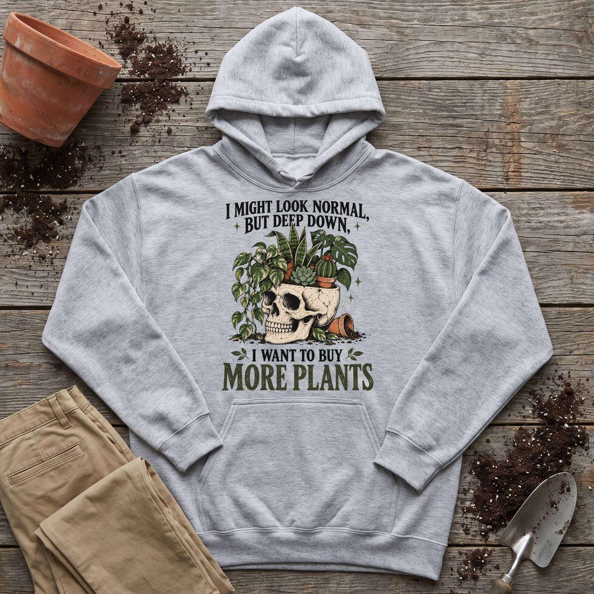 Buy More Plants Hoodie