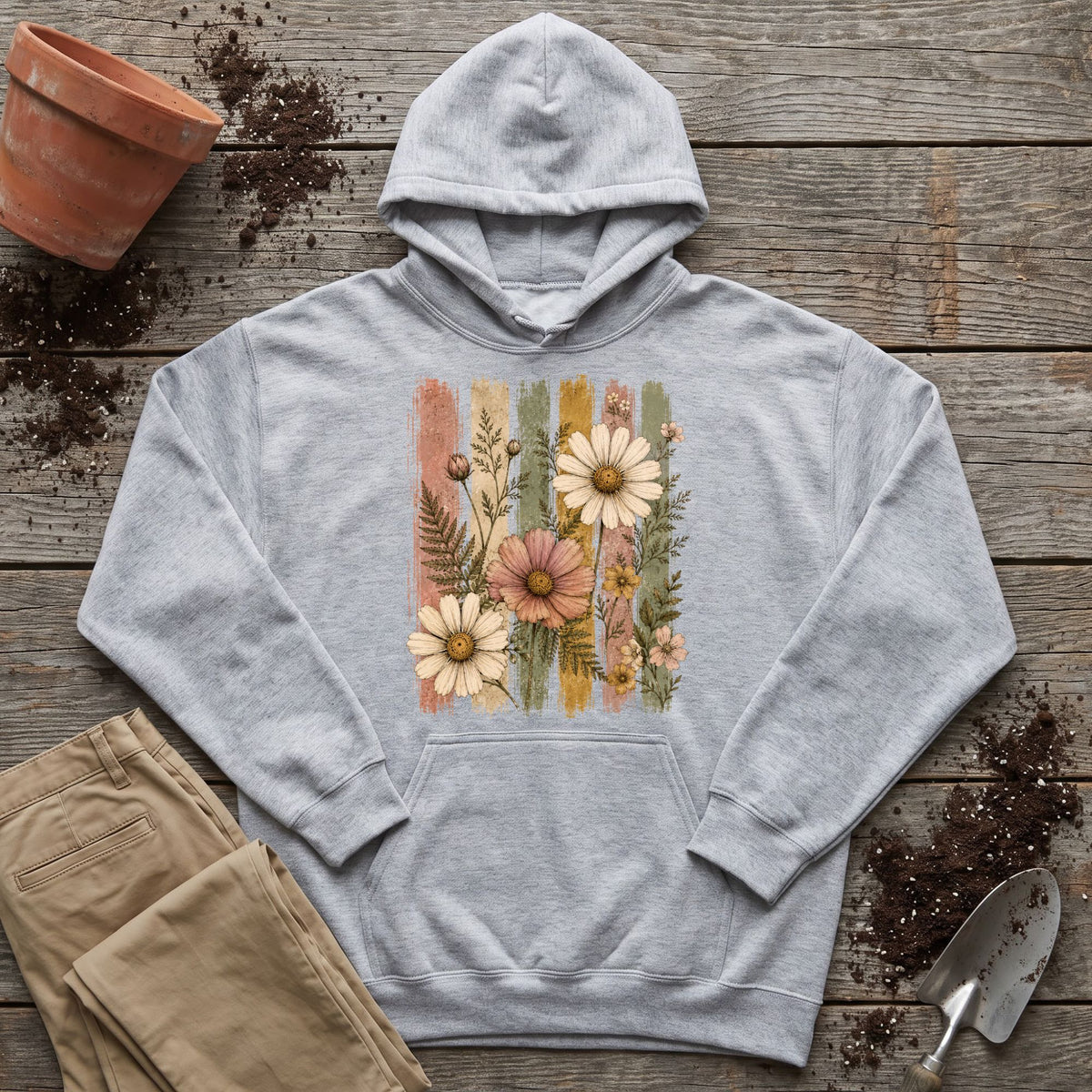 Vintage Wildflowers Hoodie