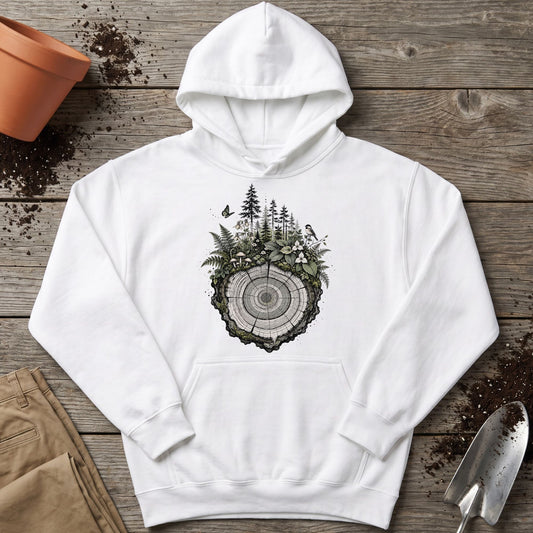 Forest Growth Rings Hoodie