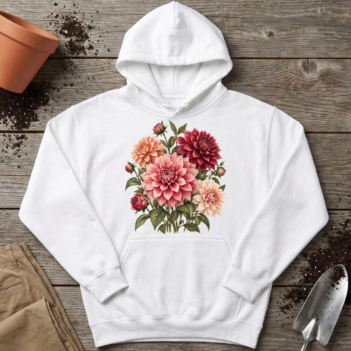 Dahlia Bouquet Hoodie