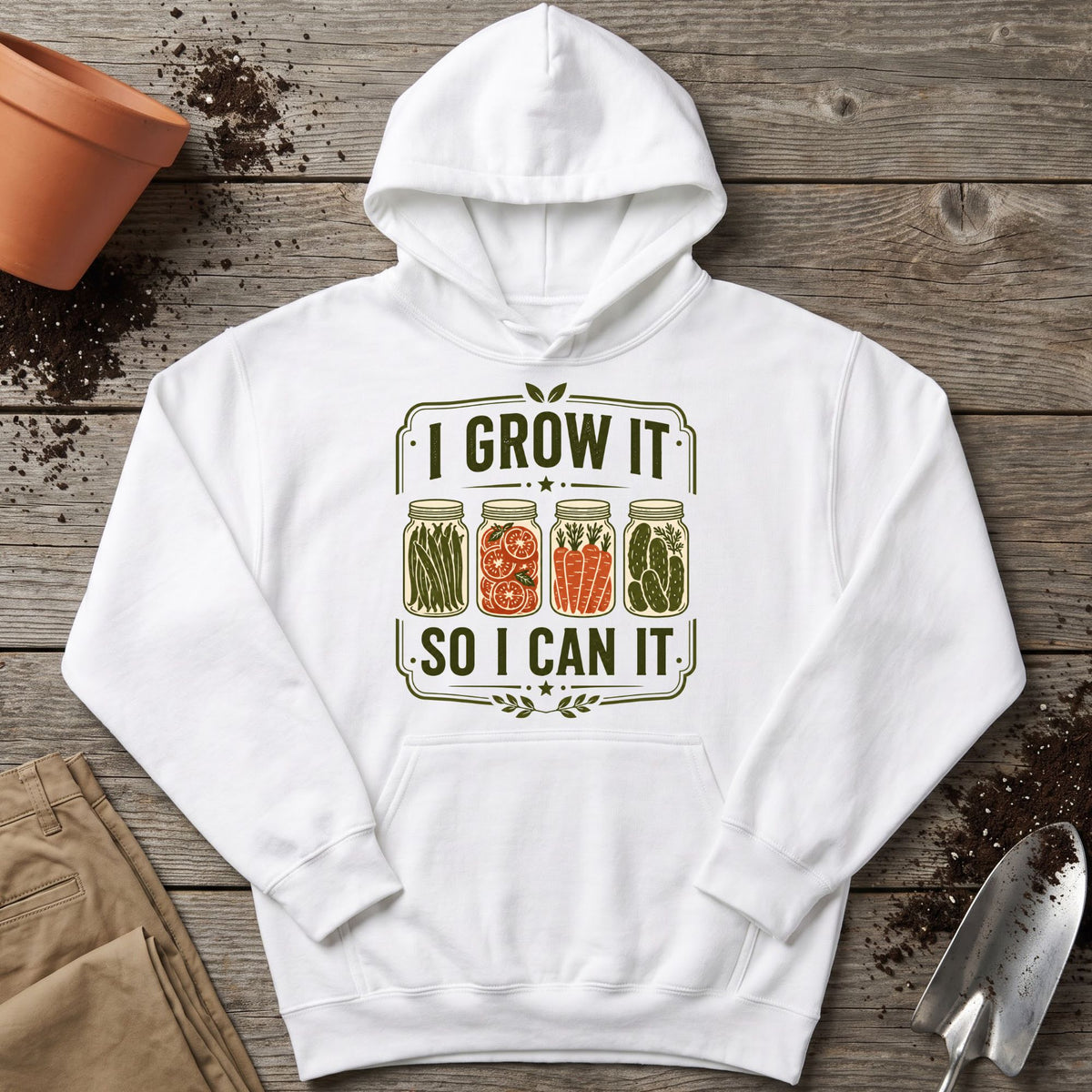 Grow And Can Hoodie