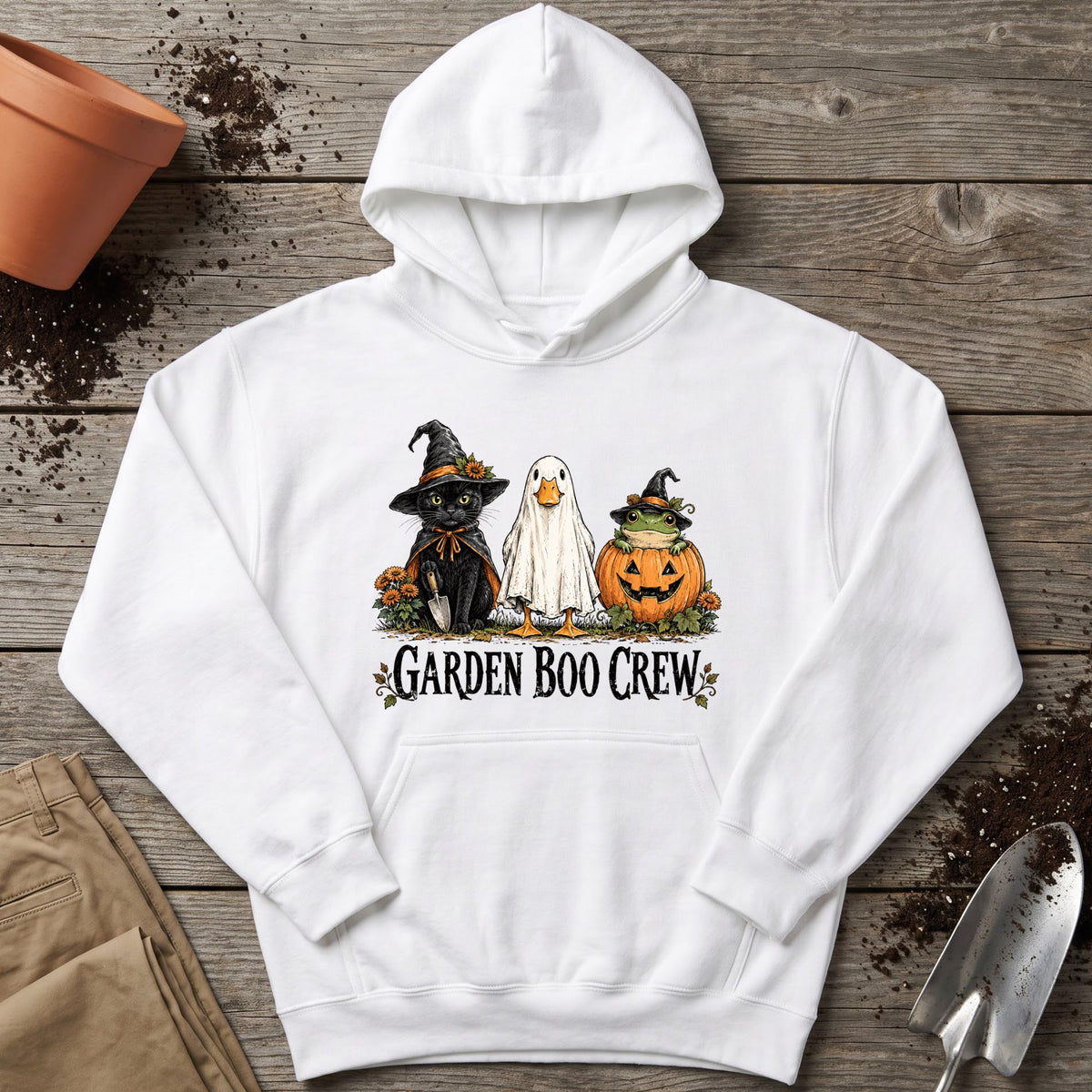 Garden Boo Crew Hoodie