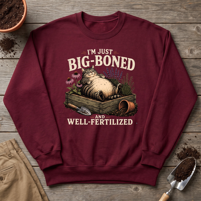 Well-Fertilized Garden Cat Sweatshirt
