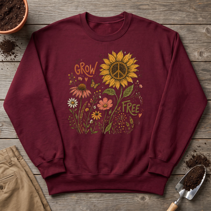 Grow Free Wildflowers Sweatshirt