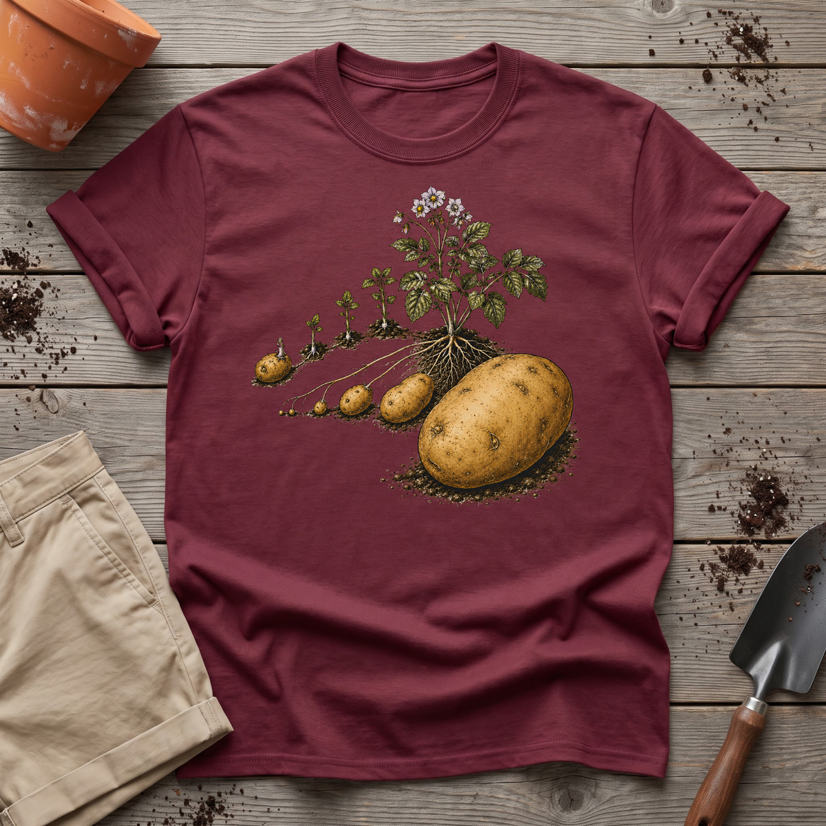 Potato Growing Cycle T-Shirt