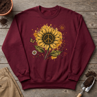 Sunflower Peace Sweatshirt