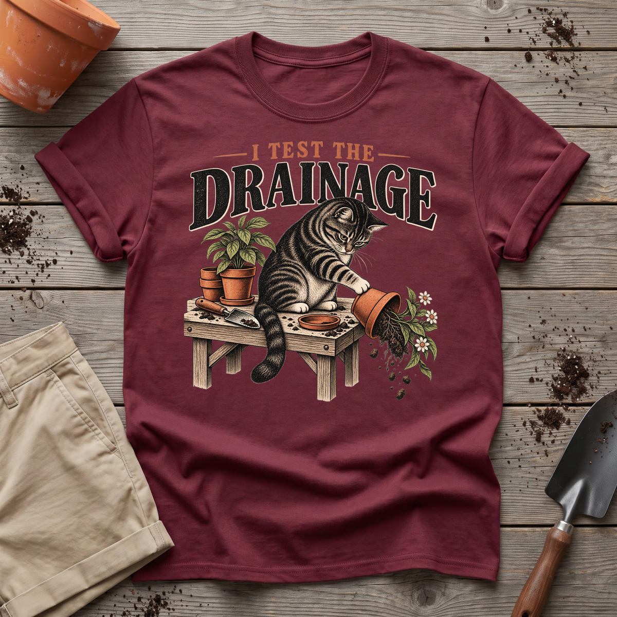 Drainage Test T-Shirt