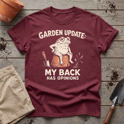 Gardening Back Pain T-Shirt