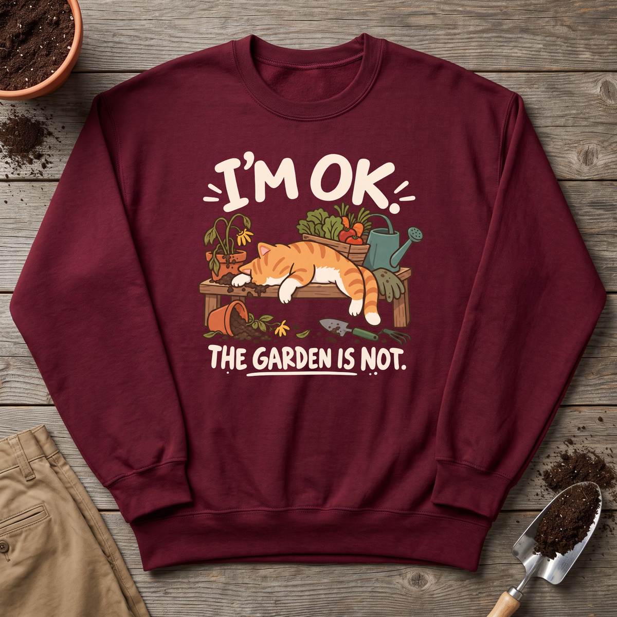 Garden Struggles Sweatshirt