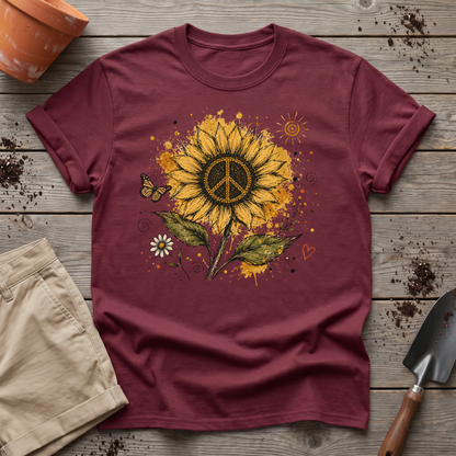 Sunflower Peace T-Shirt