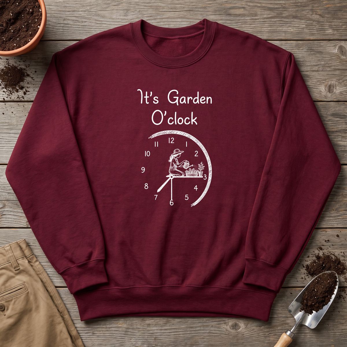Garden O’Clock Gardener Sweatshirt