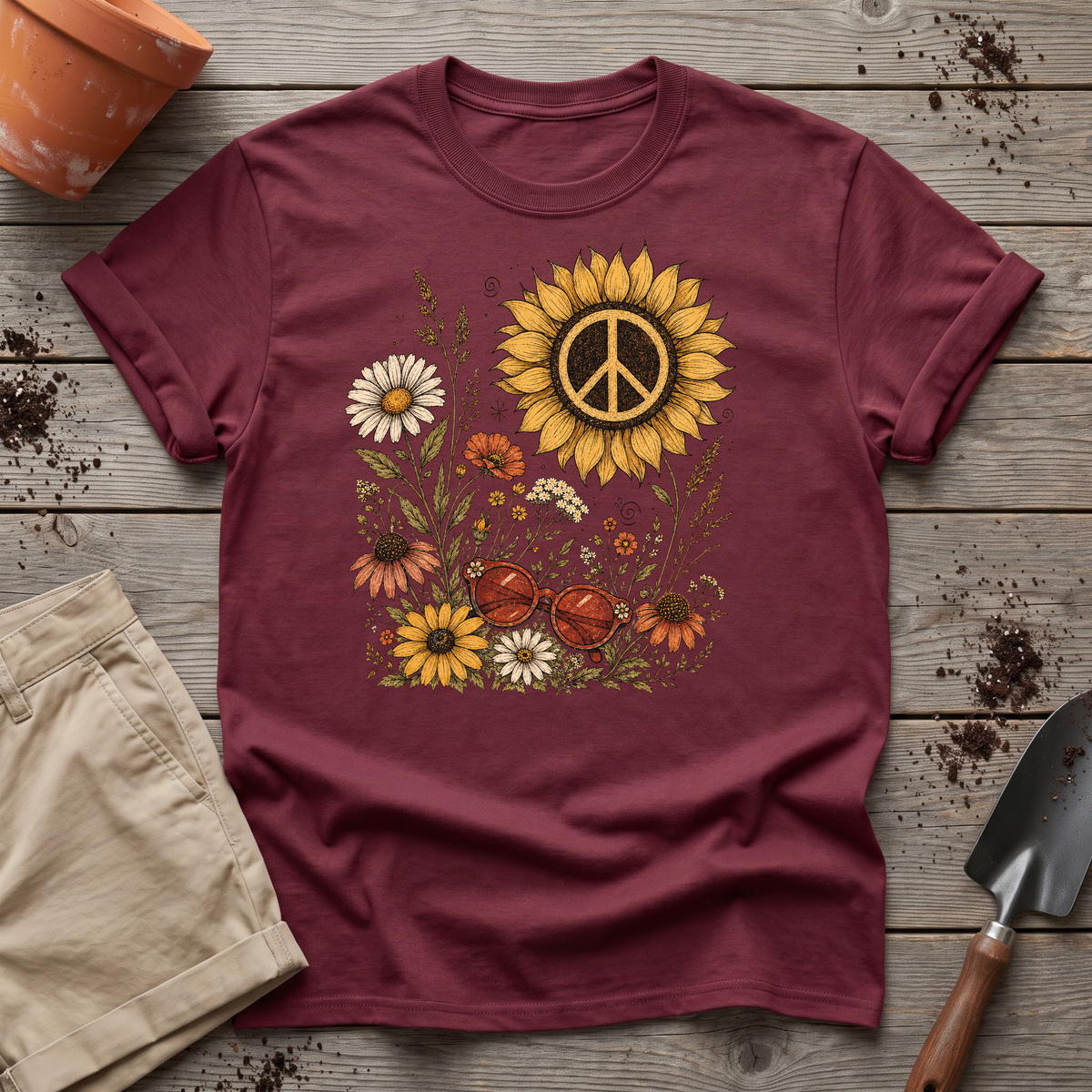 Sunflower Peace T-Shirt