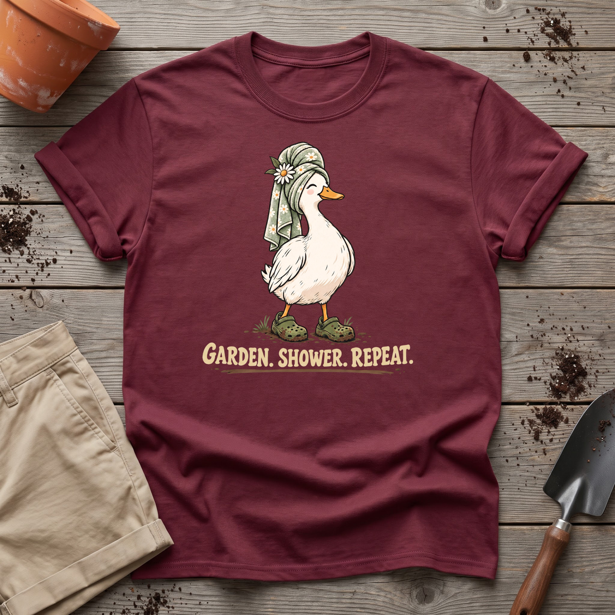 Garden Shower Repeat T-Shirt