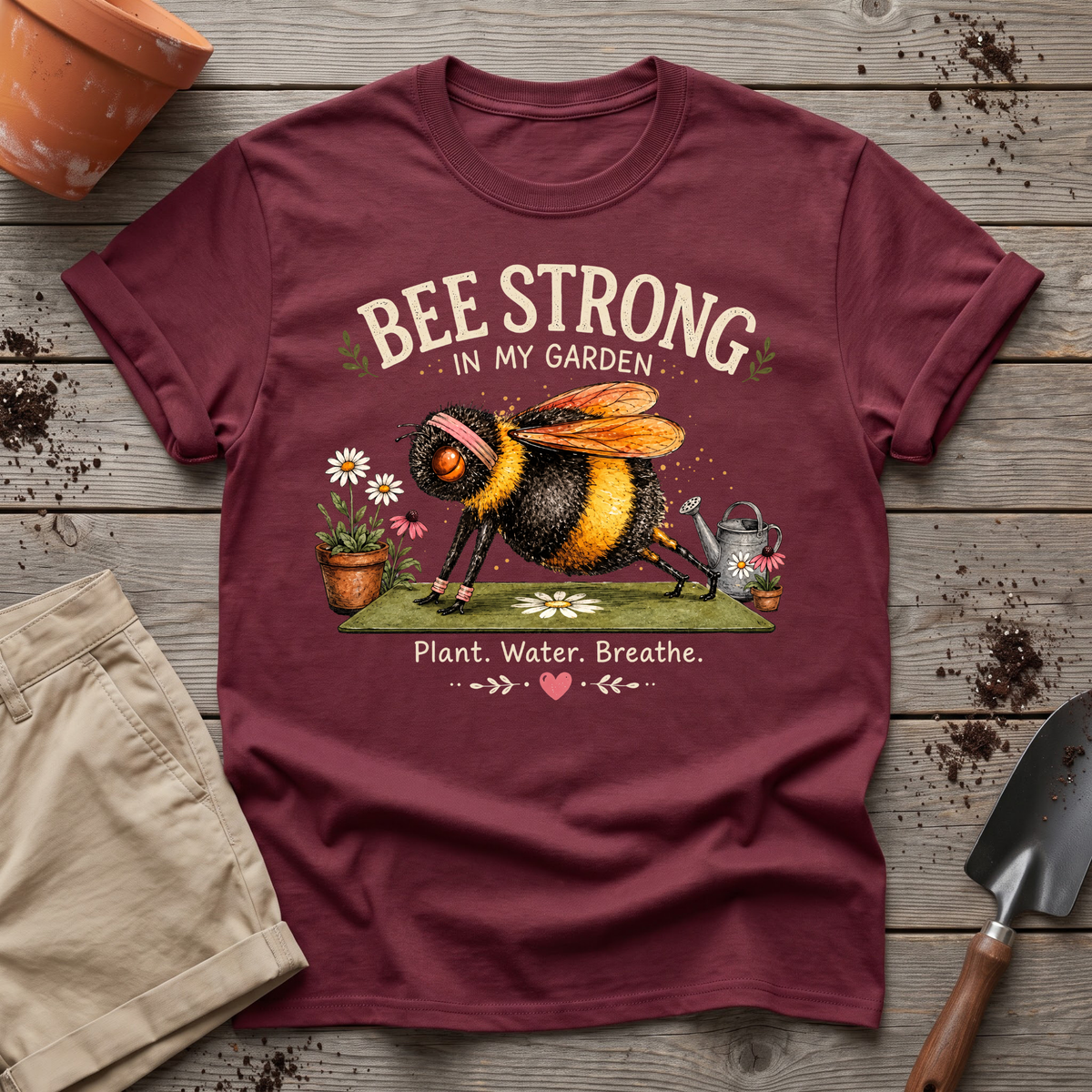 Bee Strong Garden T-Shirt