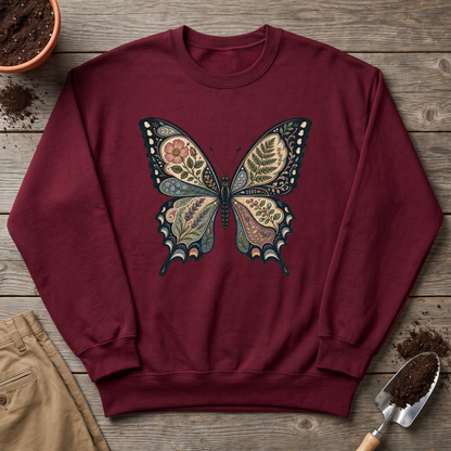 Botanical Butterfly Sweatshirt
