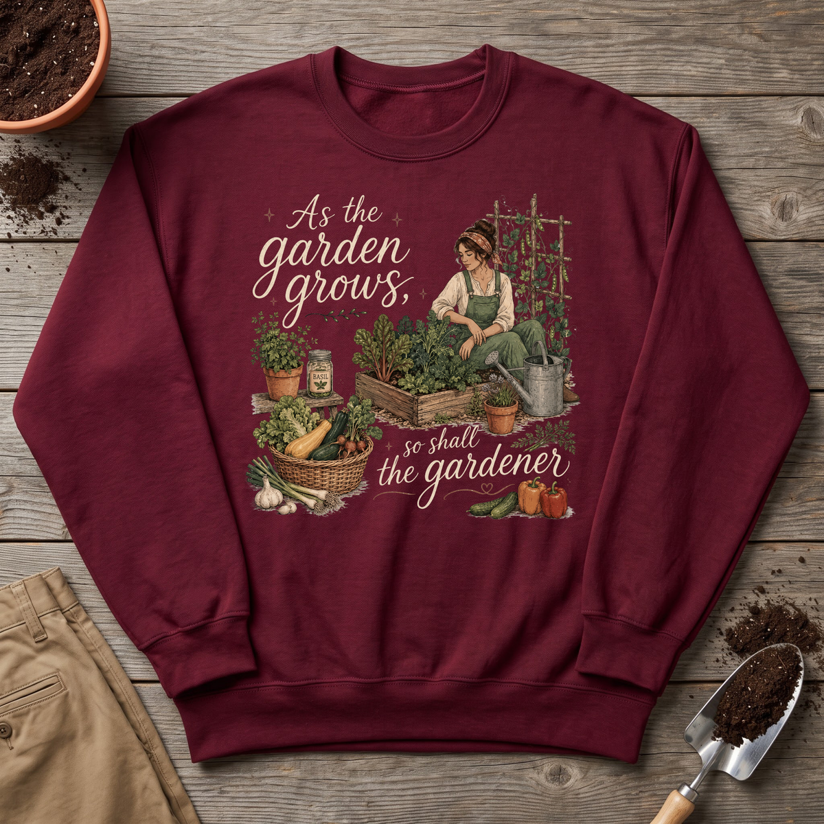 Growing With the Garden Sweatshirt