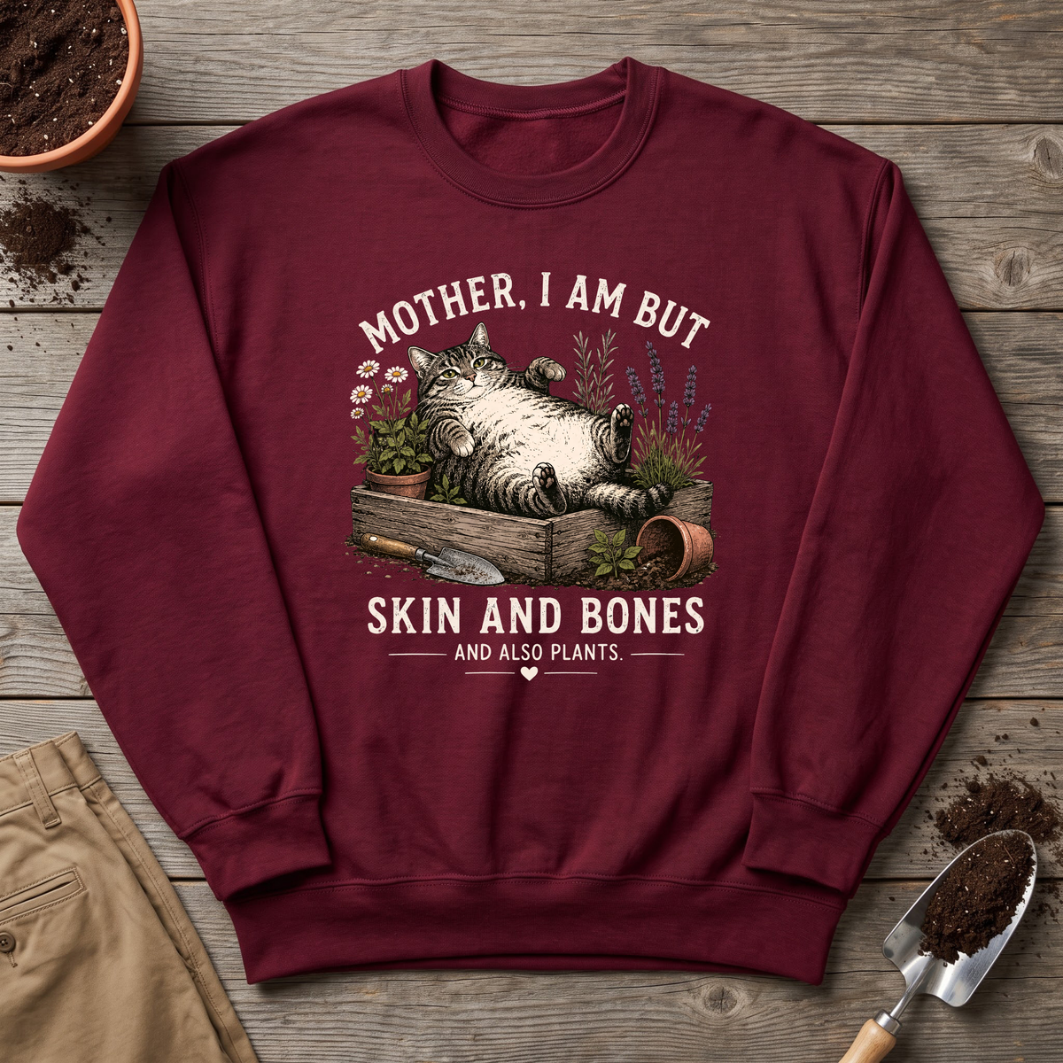 Skin And Plants Sweatshirt