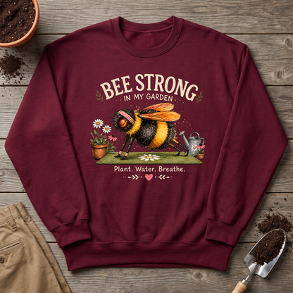 Bee Strong Garden Sweatshirt