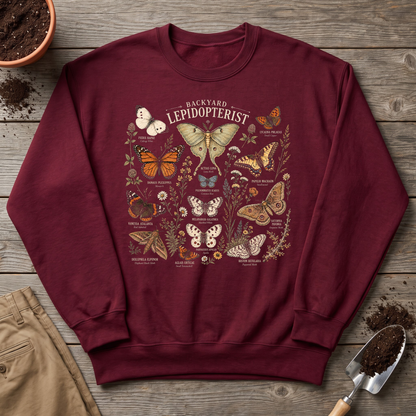 Backyard Lepidopterist Sweatshirt