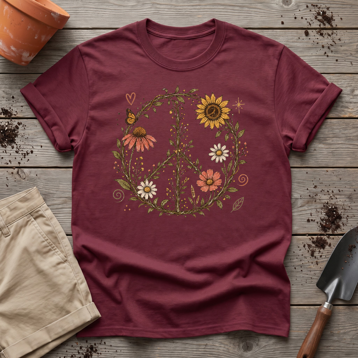 Wildflower Peace T-Shirt